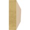 Ekena Millwork 2in. W x 8in. H x 32in. L Ridgewood Woodgrain TimberThane Rafter Tail, Primed Tan RFTUR02X08X32RIDRCPR - alternate 2